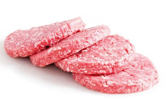 Beef 4oz Patties x 5Lb Box (20 pcs)