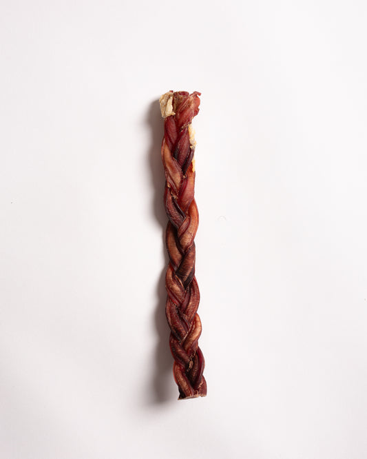 Braided Bully Sticks 6”