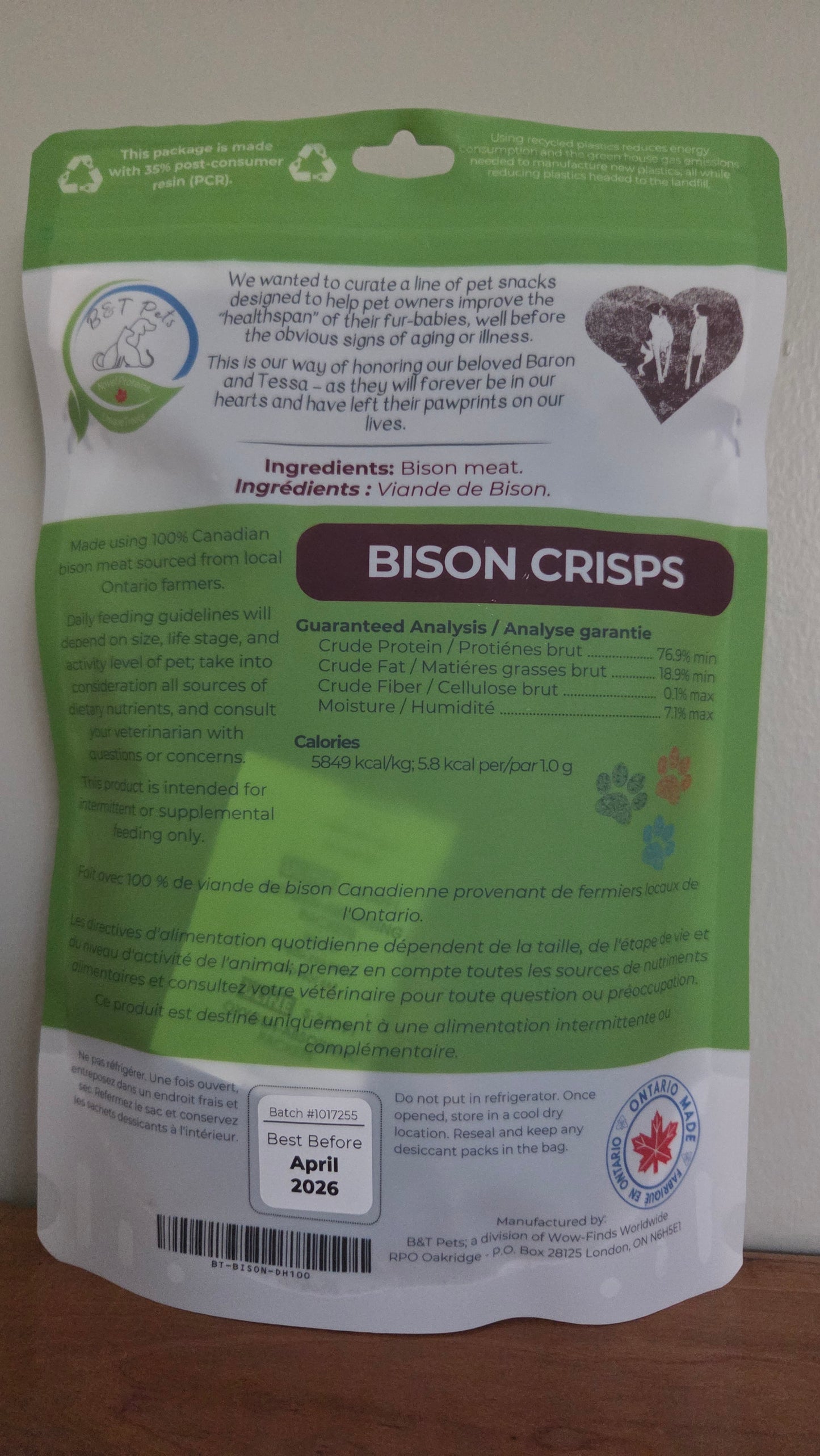 Bison Crisps