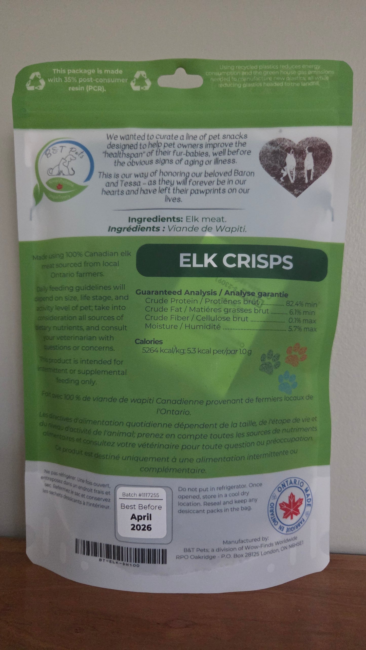 Elk Crisps